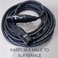 XLR MALE TO XLR FEMALE MIC CABLE STX Length 1-30 METERS XLR Male to Female OFC