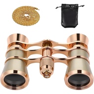 VILLCASE Opera Glasses Binoculars 3X25 Opera Glasses for Women, Mini Binocular Telescope with Chain,