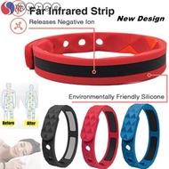 MYROE RedUp Far Infrared Negative Ions Wristband  Design Silicone Adjustable Washable Sport Bracelets