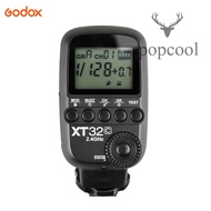 Godox XT32C Wireless Power-Control Flash Trigger Transmitter Built-in 2.4G Wireless X System 1/8000s