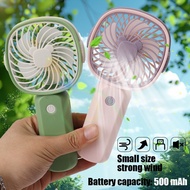 USB Rechargeable, Silent, Multifunctional - Summer Air Cooler - Handheld Small Fan - For Outdoor Travel Home Office Bedroom - Portable Mini Fans With Phone Stand