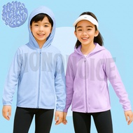 Children's Anti-UV Jacket Children's Sports Jacket Mesh UV Protection Jacket Anti-UV Kids Ages 3-12 
