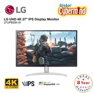 LG UHD 27UP600K 4K UHD IPS HDR400 MONITOR (27UP600K-W) - 3 Years Local Warranty (Brought to you by G