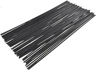 Urban Naturals 50PCS Reed Diffuser Sticks: 10 Inch Black Fiber Essentials for Optimal Aroma Dispersal, Unique Refill Replacement, Ideal DIY Scent Project, Enhance Fragrance Experience at Home