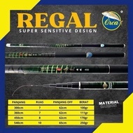 Joran Tegek Orca Regal Carbon Super Kuat & Responsif – Action Kaku Sensitivitas Tinggi Panjang 360cm
