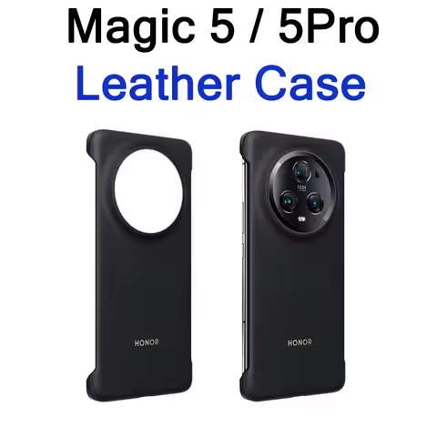 Luxury Original Leather Case For Honor Magic 5 Pro Magic5 Soft Ultra Thin High Quality Shockproof Bu