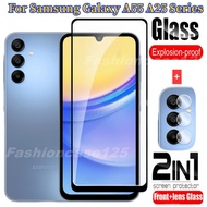 2in1 Samsung A55 A35 A25 2023 Screen Protector Film For Samsung Galaxy A15 A 15 25 A25 25A 15A Samsu