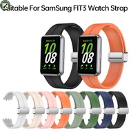 Boupower Smart Watch Band Replacement Band Silicone Wrist Band Strap Smartwatch Strap Compatible For Galaxy Fit 3 Watch