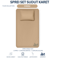 Sprei Polos 80x200x15 80x200x20 - Sprei Single 80x200 Tinggi 15/20 CM