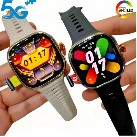 M99/M99 Mini 2.4inch Amoled Smartwatch 5G LTE Android 10.0/13.0 Smart Watch With Rotary Camera GPS W