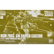 BANDAI PB HG 1/144 HGGTO MOBILE SUIT GUNDAM THE ORIGIN MSD GTO RGM-79SC GM SNIPER CUSTOM