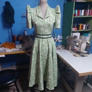 sage green filipiniana dress