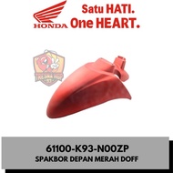 61100-K93-N00ZP SPAKBOR DEPAN MERAH DOFF SCOOPY ESP K93 ORIGINAL