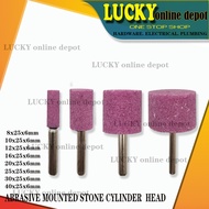 ABRASIVE MOUNTED POLISHING STONE CYLINDER HEAD