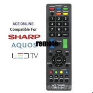 SHARP LED LCD TV REMOTE CONTROL RM-L1238  FOR GB225WJSA GA976WJSA GB217WJN1 GBIOIWJSA GB215WJN1 GB14