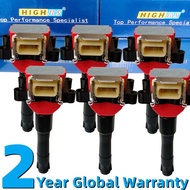 IGNITION COIL PLUG BMW E30 E31 E32 E34 E36 E38 M50 B25 M52 M54 M62 2.5L 3.0L L6 525i 325i 530i 740i 