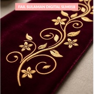 Fail Corak Sulaman Digital Sedia untuk Mesin Sulam Brother, Singer, Janome (PES, DST, DGT, JEf, XXX)
