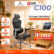 Sihoo Doro C100 Full Mesh Ergonomic Office Chair 4D Armrest Gaming Chair Kerusi Pejabat 西昊人体工学椅