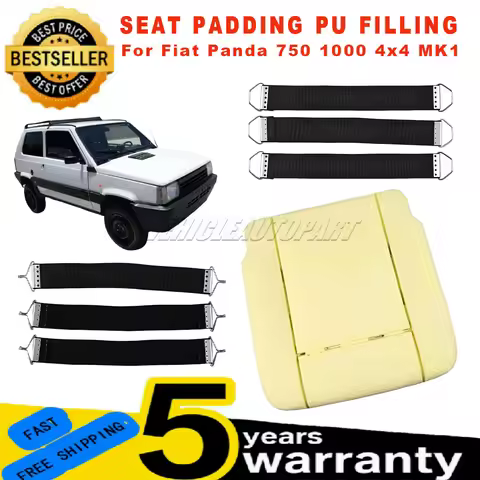 New Repair Kit For 1987-2003 Fiat Panda 750 MK1 4x4 1000 Seat Padding PU Filling and 6Pcs Reinforced