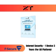 F-Secure Internet Security - 1 Device 3 Years (For All Platform)