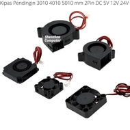 Kipas Pendingin 3010 4010 5010 mm 2Pin DC 5V 12V 24V new original