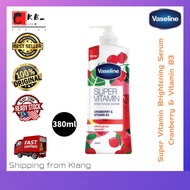 Vaseline Super Vitamin Brightening Cranberry & Vitamin B3 380ml