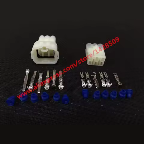 1 Pcs Sumitomo 6 Pin HM 090 Female And Male Motorcycle Connector 6189-6171 6180-6181 Electrical Conn