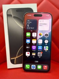 【艾爾巴二手】iPhone 16 Pro 512G 6.3吋 原色 #二手手機#保固中#錦州店 732QQ
