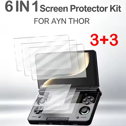Tempered Glass Screen Protectors for AYN THOR Game Console Hardness Protective Films for AYN THOR Ga