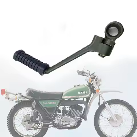 DT 250 125 Motocross Steel Hole Kick Starter Lever Foot Pedal Ignition Engine For YAMAHA DT250 DT125