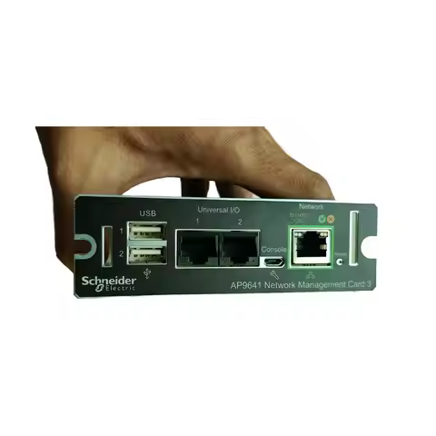 1PC AP9641 AP9640 Network Management Card CARD 3 10/100M For APC Ap 9641 AP9640 UPS Remote Control