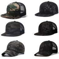 snapback cap Camouflage black caps boy hat high quality flat brim men original cap snap hat outdoor hip hop hat cap men