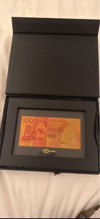 匯豐1000紀念鈔擺件