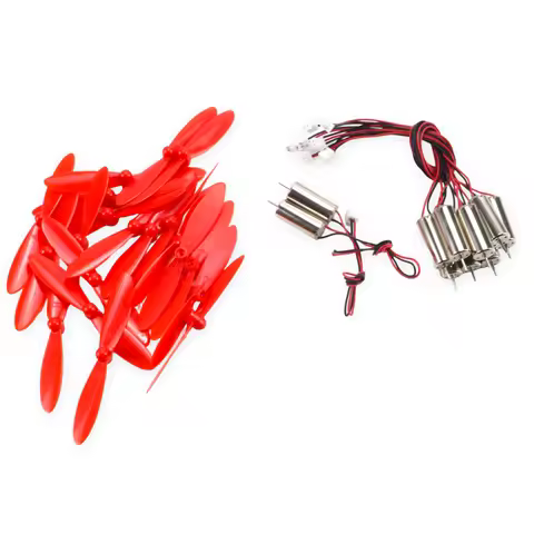 Outstanding Quality and Brand New 716 Coreless Motor Power Combo 8 Motors 8 Props 3.7V 50000RPM for 