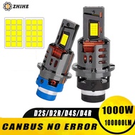 D2S D4S LED Car Headlight bulb HID D2 D4 Canbus D2R D4R Xenon Bulbs Turbo 6500K High power led light