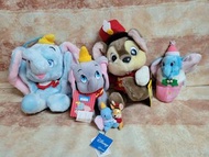 全新 迪士尼 Disney 小飛象 Dumbo 老鼠提娒 Timothy Q. Mouse 公仔 娃娃 手偶 吊飾 掛飾 布偶 電話繩 聖誕 新年 生日 復活節 萬聖節 禮物 禮品 精品 擺設 收藏 