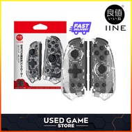 IINE Transparent Wireless Bluetooth Controller Gamepad Joycon Joystick for Nintendo Switch V2 / OLED