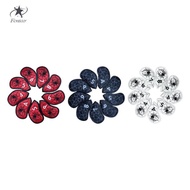 [Fenteer] 9x Golf Iron Head Covers Classic Spiders Golf Iron Headcover PU Golfer Gift