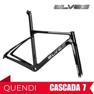 Elves Quendi Road Bike Carbon Frame Glossy Black / Rim Brake