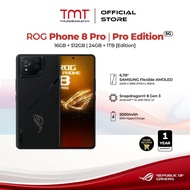 ASUS ROG Phone 8 Pro (16GB RAM + 512GB ROM) | Pro Edition (24GB RAM + 1TB ROM) 5G Gaming Smartphone