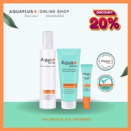ลด20% AquaPlus Skin Soothing Milky Wash 175 ml. & Clear Complexion 50 ml. & Daily Clear Defense 7 g.