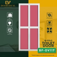 Aluminium Bi-fold Toilet Door Design BF-DV117 | BiFold Toilet Door Specialist Shop in Singapore
