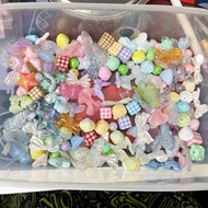 50g mixed beads of all kinds for bracelets/handmade bracelets/beautiful charms