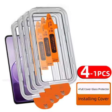4/3/2/1pcs For OPPO A6X Glass OPPO A6X Tempered Glass Phone Protective Full Cover Glue HD 9H Dust Fr