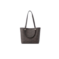 FION Monogram PVC with Leather Tote Bag
