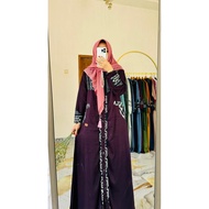 DAILY DRESS WOVEN AJYAD PURPLE BY FAREECHA_LATEST FAREECHA GAMIS_LATEST WOVEN GAMIS