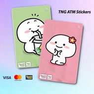 QUBY TNG - TOUCH N GO STICKER CARD / ATM CARD STICKER COVER, TNG CARD, ATM CARD