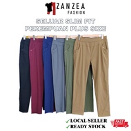 ZANZEA FASHION seluar perempuan plus size outfit woman pants plus size seluar slim fit wanita[12-736