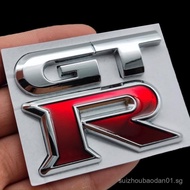 Popular GTR Bumper stickers Applicable gtr Modification3D Unique Metal GTR Car Emblem Trunk Emblem D
