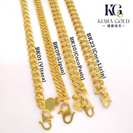Emas 916 Gelang Tangan/ Rantai Tangan Vitara/ Lipan/ Gajah | Gold 916 Bracelets BK01+